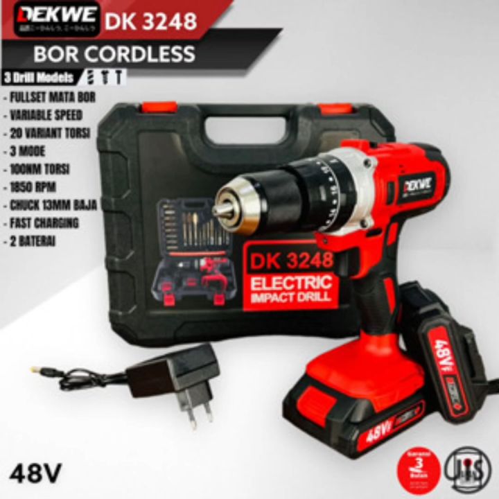 MAKITA BOR IMPACT BRUSHLESS BATERAI ORIGINAL JAPAN TECHNOLOGY