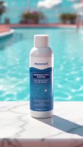 Pool Purifier Liquid Pool Water Clarify No Odor Clean Dirt Fast Dissolving Cleaning Solution for Pool Maintenance