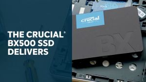 Ổ Cứng Crucial BX500 4TB 3D NAND SATA 2.5-inch SSD CT4000BX500SSD1 - Hàng Chính Hãng Bảo Hành 3 Năm