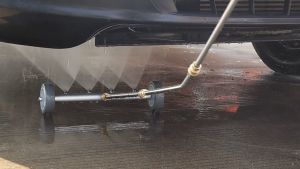 Bộ dụng cụ vệ sinh gầm xe ô tô - vệ sinh sàn chức năng 2 trong 1 - áp 4000psi