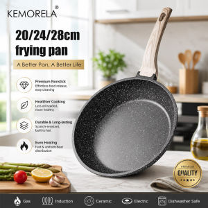 Nonstick Frying Pan Skillet 20/24/28cm Home Steak Skillet Pancake PFOA Free Induction Compatible Special Saucepan Nonstick Pan