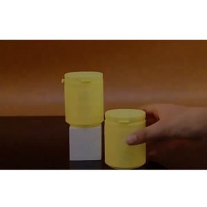 10 Chiếc Hủ Nhựa Trắng Đục Nắp Đựng Từ 100ML Bột Mịn Hoặc Viên Nang -Lumbley