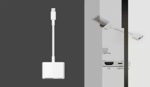 Jasoz HDMI Adapter for iPhone to HDMI TV 1080P Digital AV Adapter for iPad Power Supply Needed lightning to HDMI