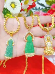 Dây chuyền mặt mẹ quân âm may mắn E. 50