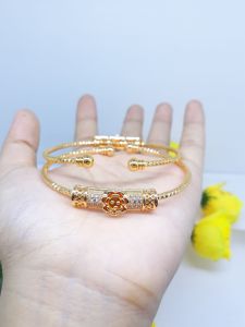 Gelang Bangle Xuping Model Mawar Gold Terbaru