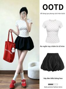 ZUKUN | Bộ Đôi Chân Váy Bồng Puffy