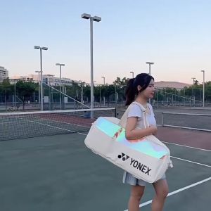 Style Yonex YY Badminton Bag Waterproof Sebelah Bahu Beg Racket Batang Raket Beg Backpack 003U 韩国系羽毛球包