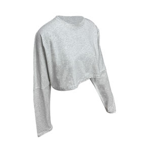 KK Fitness Long Sleeve Yoga Top Womens Loose Fit Quick Dry Breathable Sportswear T-Shirt for Autumn And Spring