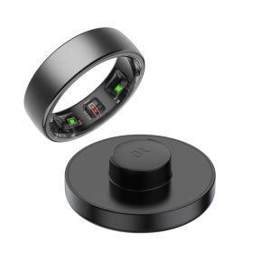 New R10 Smart Ring for Men & Women – Wireless Charging Health & Sleep Fitness Ring 5ATM Waterproof Multi-Sport Mode – Advanced Fitness Tracker Compatible with Android & iOS