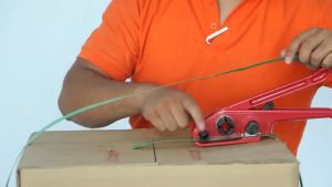 Fast Manual Packer Plastic Steel Belt Tensioner Plastic Strap Binding Machine Packaging Pliers Tool