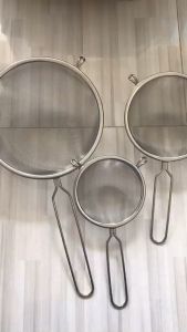 Vợt lưới rây lọc inox 304 hàng đặc biệt dày cứng cáp viền chắc chắn