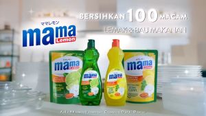 Mama Lemon Sabun Cuci Piring Anti Bakteri Aroma Jeruk Nipis Pouch 680ml