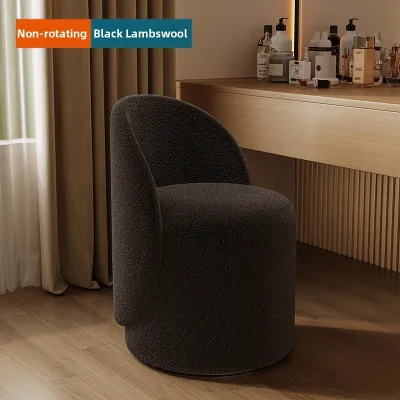 Luxury Vanity Stool Rotatable Round