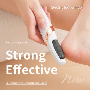 Electric Foot Grinder Portable Replaceable Roller Foot File Pedicure Tool for Heel Dry Dead Skin Callus Removal Home Salon Use