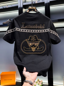 FGD | High-end Embroidered Rhinestone Men T-shirt