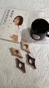 Baca Buku Holder Untuk Baca Reading Assistant / Thumb Book / Book Page Holder Wooden Acrylic Pemegang Halaman Buku