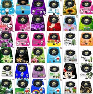 stiker kompor gas 1 tungku terbaru COD