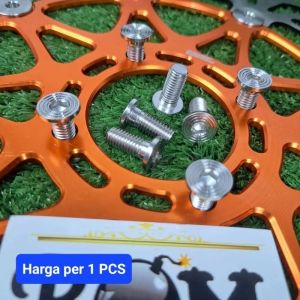 baut disk baut piringan cakram stanlis stainless drat 12 harga 1 pcs