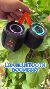 Loa Bluetooth BOOM S883 Kết Nối Bluetooth 5.3 Bass Mạnh Pin Lâu Âm Thanh Sống Động - Thiết Kế Gọn Nhẹ Mang Theo Nghe Nhạc Mọi Nơi