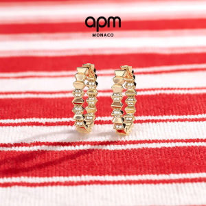 Wavy Circular Earrings