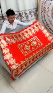 Khăn Trải Bàn 3D Cao Cấp - Trang Trí Bàn Ăn- Chống thấm- Dễ lau chùi