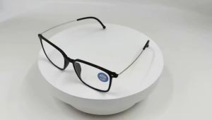 Viewring 1/2/3pcs TR90 Anti Blue Light Reading Glasses for Men Women Square Black Frame Ultra Light HD Presbyopia Eyeglasses