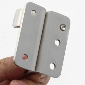 Amoki Stainless Steel Safety Hasp Door Lock for Bathroom Bedroom Door Catch Latch