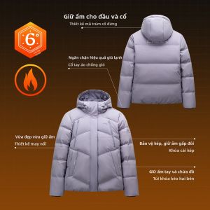 ANTA | Áo Khoác Dày Chống Thấm Nước