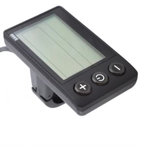 S866 Electric Display LCD Meter 24V 36V 48V Electric Scooter Control Panel with Plug Electric Bike LCD Display Meter
