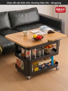 QYLIFE | Portable Multi-level Storage End Table
