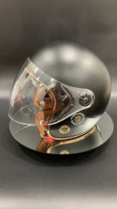 Mũ bảo hiểm 3/4 SRT gắn kính mũ bảo hiểm 3/4 kính dài nhựa ABS nguyên sinh cao cấp giữ ấm đi phượt cho nam và nữ