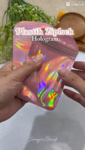 PLASTIK PACKAGING ZIPLOCK TEBAL PLASTIK KLIP - PLASTIK PACKING HOLOGRAM - 10PCS