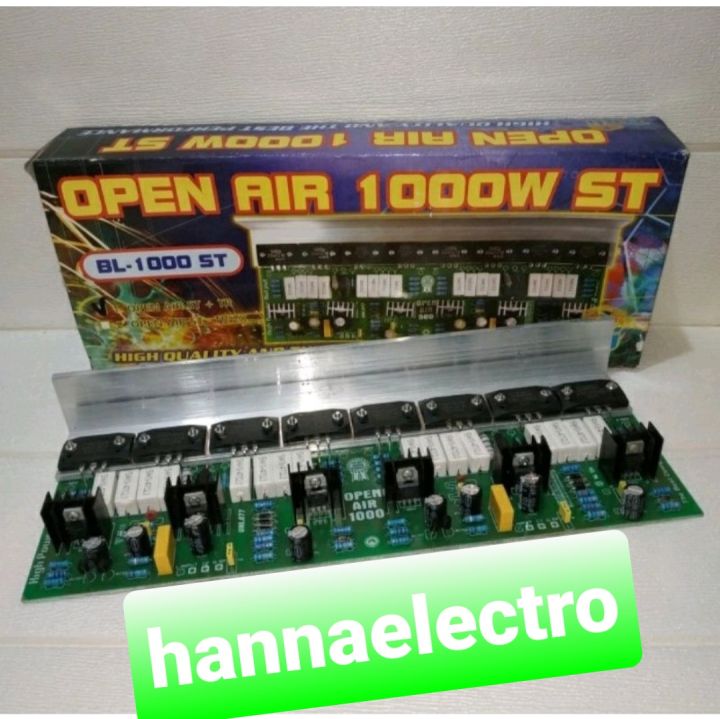 kit power amplifier stereo 1000 watt open air | Lazada Indonesia