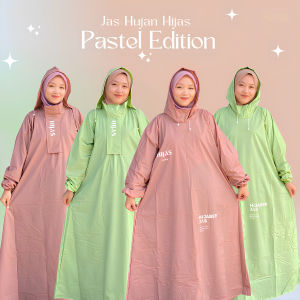 Jas Hujan Wanita Dewasa Original Tebal Gamis Syari | Jas Hujan Hijas Hijaz | Jas Hujan Wanita | Jas Hujan Ponco | Jas Hujan Wanita Jumbo | Jas Hujan Wanita Rok