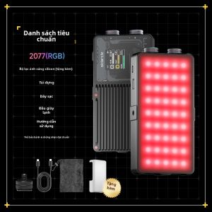 Sidande | Đèn LED Panel Chiếu Sáng Di Động Điều Chỉnh Màu RGB Qua Ứng Dụng Cho Chụp Ảnh Studio và Quay Video