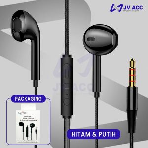 NVN-HF2 NANVAN HEADSET STEREO BASS HANDSFREE JACK 3.5MM UNIVERSAL ALL TIPE HP