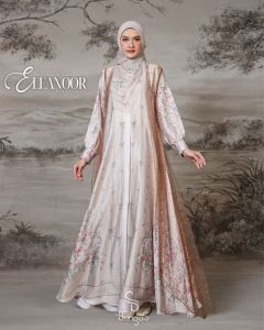 NEW Collection Gamis ELEANOOR Set voal By BungaS