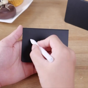 ป้ายราคา DIY เขียนและลบข้อความได้ ป้ายตั้งโต๊ะ เหมาะสำหรับใช้ตกแต่ง ขนาดเล็กกะทัดรัด