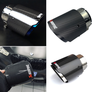 ATZ Carbon Fiber Exhaust Tail Pipe Onksela Mazda Cx4cx5 Ruiyi Scorpio AK20 Exhaust Tail Cover Restoration