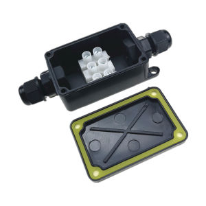 1/2PCS Mini Outdoor Waterproof Junction Box Plastic Outdoor Cable Plastic Waterproof Junction Box Electrical Junction Box