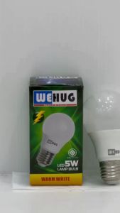 หลอด LED 5W/W LAMP BULB WEHUG (10-LE-WE502)(ราคาต่อ1ดวง)
