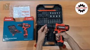 MODERN M-13 Bor Cordless Drill Baterai Batre Tangan Tembok Beton Impact Charger Cas M13 Mesin
