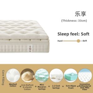 Handcrafted Soft-Sided Removable Mattress