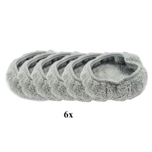 Microfiber Glass Cleaning Mop Cloth2-Sides Use Cleaning Rag For Universal Round Window Cleaner Robot Vacuum Towel Dust Cloth