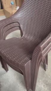 Olymplast kursi OL 508 Kursi Teras Rotan Plastik Kursi Taman Kuat Murah Meja-Tabitha Cokmud Meja-Tabitha Cok Tua - Lazada