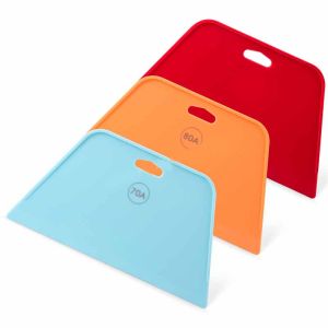WR-079 Blue Orange Red Plastic Squeegee for Car PPF Macolay Enterprise
