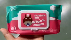 Organic Baby Wipes/Pet Wipes Pack of 80 99% Water Hypoallergenic (Alcohol Free Wipes)