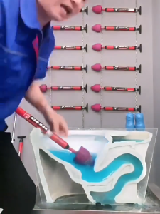 Toilet Plunger Set Drain Clog Remover Tool Bath Toilets Bathroom Shower Kitchen Clogged Pipe Bathtub