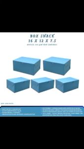 Snack Box 12x16 Box Snack Box Snack 16X12 Dus Premium (Isi 10 Pcs-B2P3)
