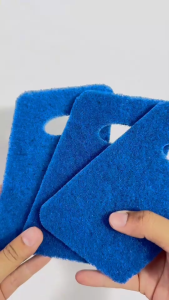 แผ่นใยขัดทำความสะอาด สีน้ำเงิน รุ่น Delicate Duty Z แบรนด์  Readycare